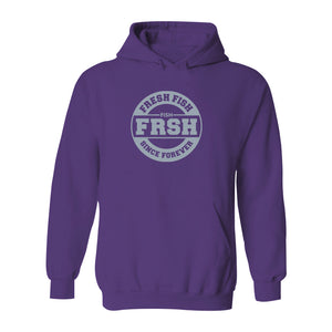 #FRESHFISH Classic Heavy Hoodie - Gray Print