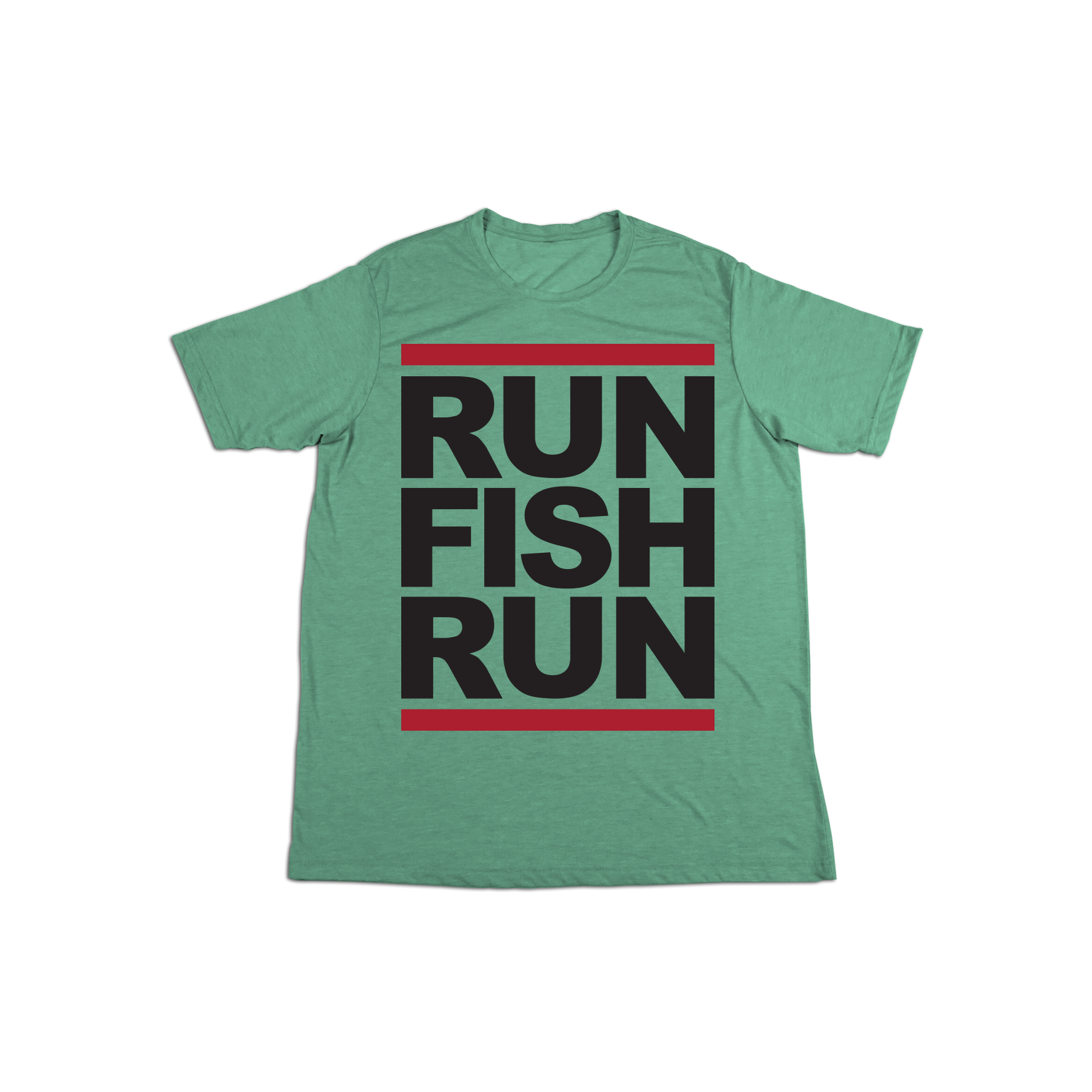 #RUNFISHRUN YOUTH Soft Shirt - Black - Hat Mount for GoPro