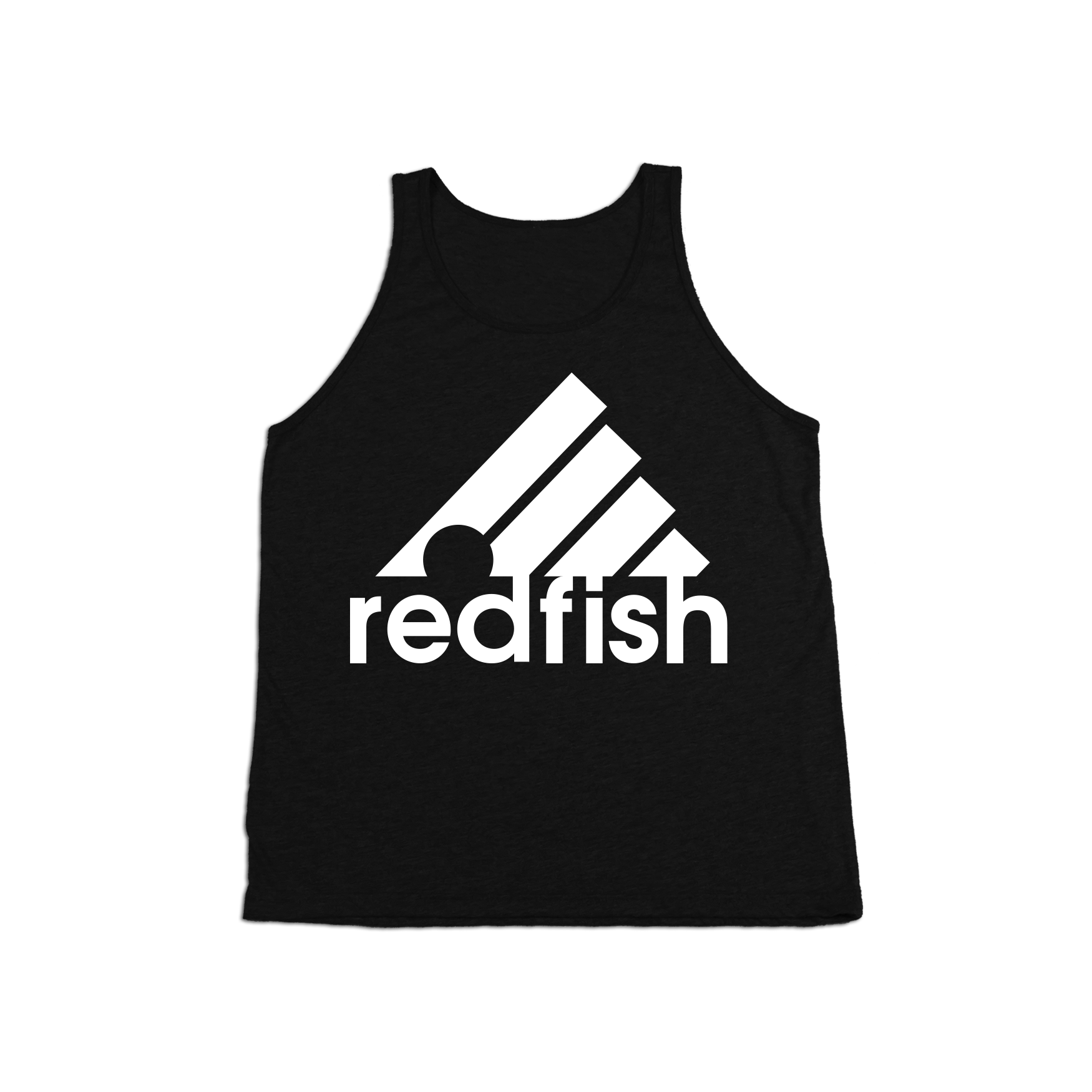 #REDFISH YOUTH Tank Top - White - Hat Mount for GoPro