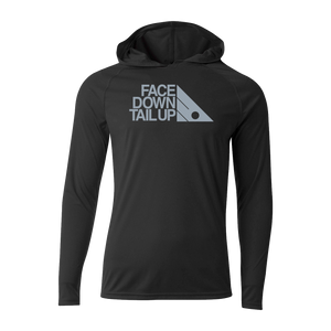 #FACEDOWNTAILUP Performance Long Sleeve Hoodie