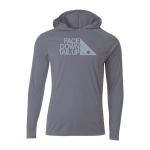 #FACEDOWNTAILUP Performance Long Sleeve Hoodie