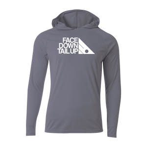 #FACEDOWNTAILUP Performance Long Sleeve Hoodie