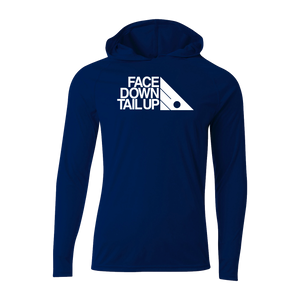 #FACEDOWNTAILUP Performance Long Sleeve Hoodie