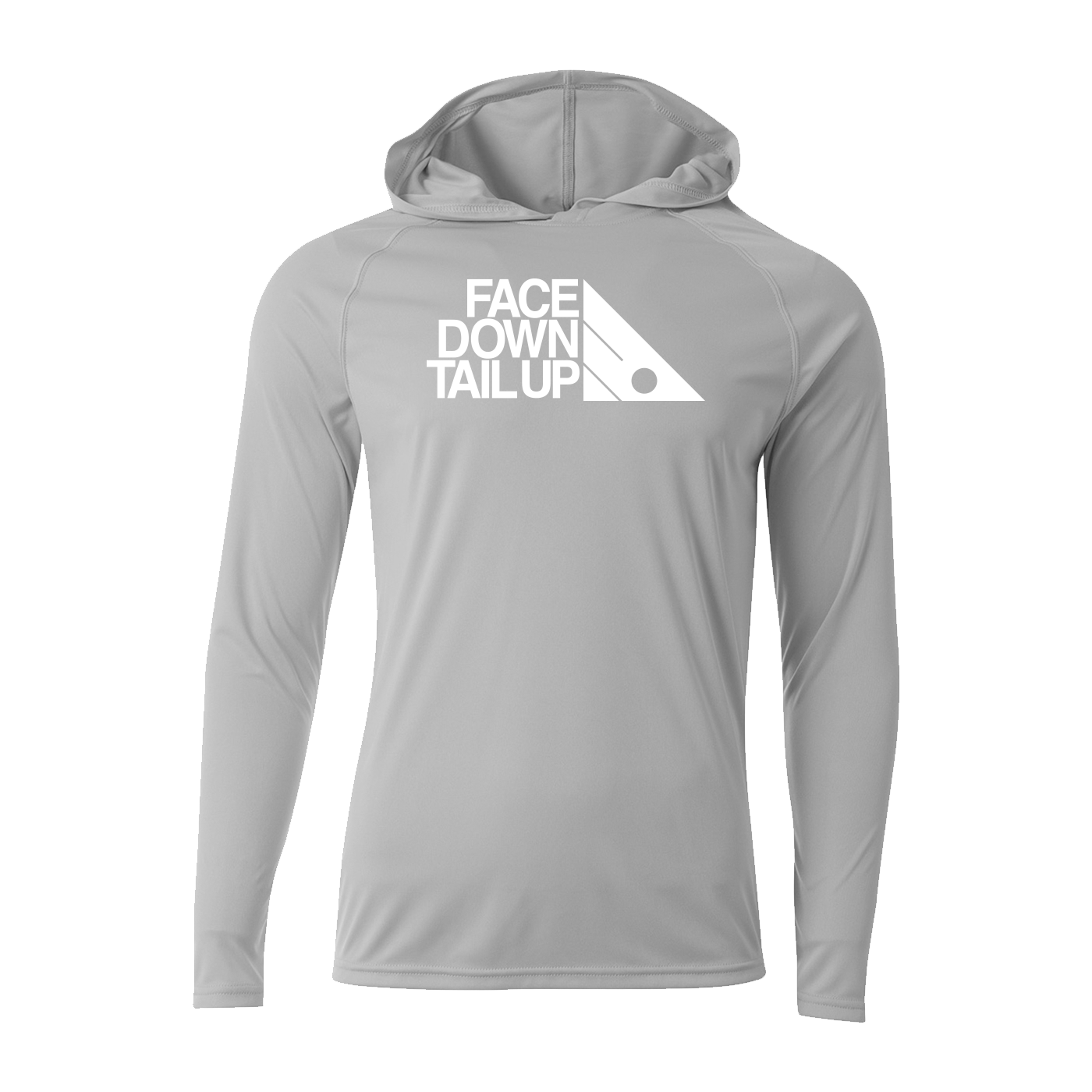 #FACEDOWNTAILUP Performance Long Sleeve Hoodie