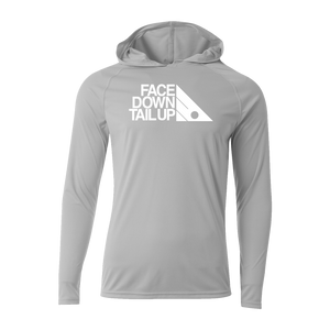 #FACEDOWNTAILUP Performance Long Sleeve Hoodie