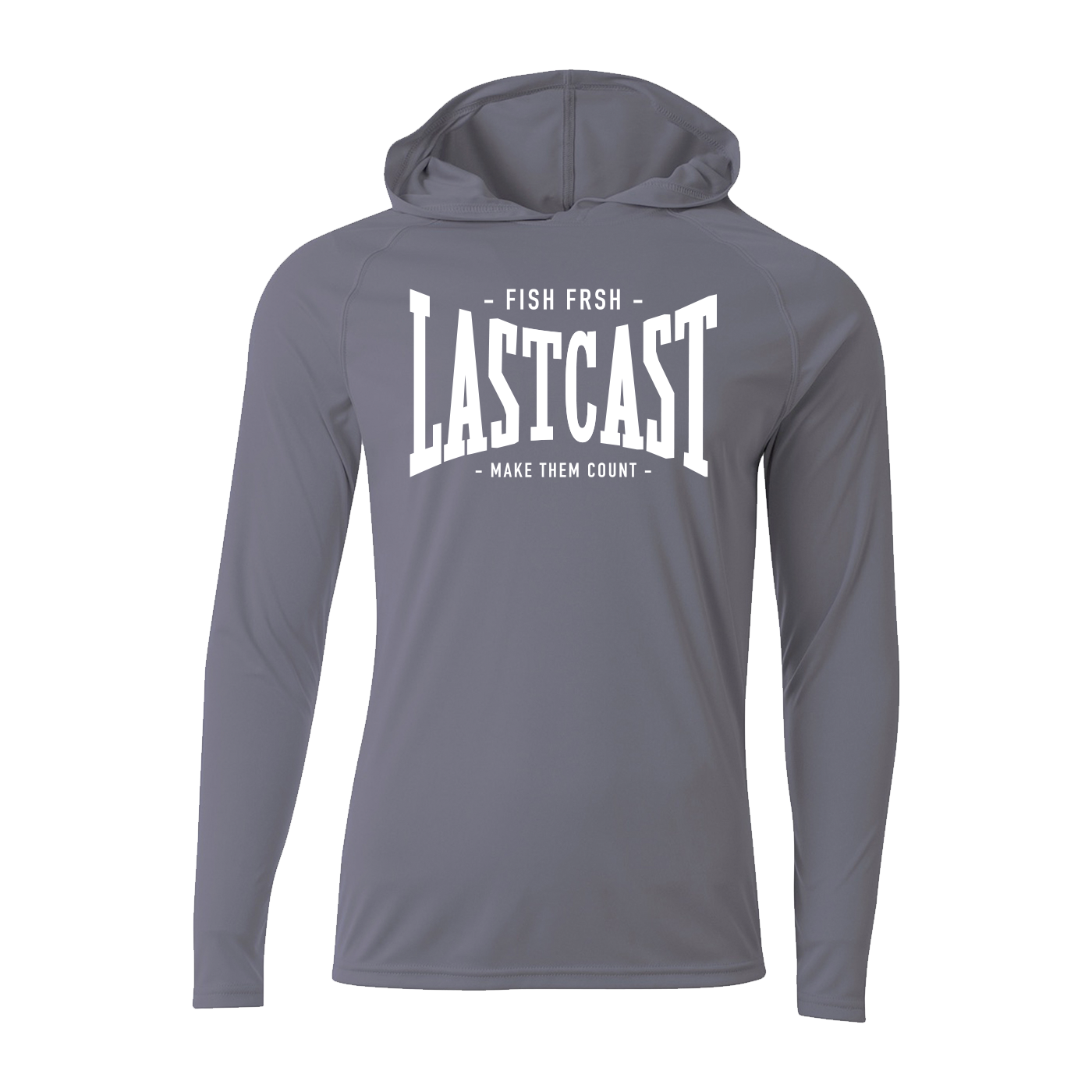 #LASTCAST Performance Long Sleeve Hoodie