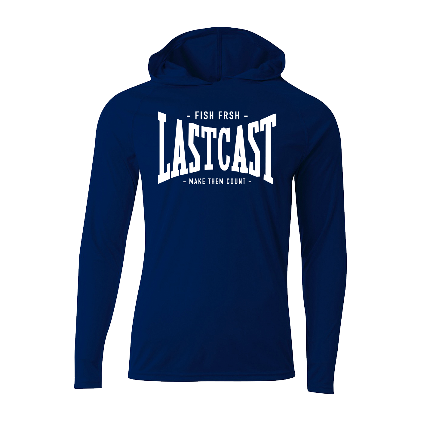 #LASTCAST Performance Long Sleeve Hoodie