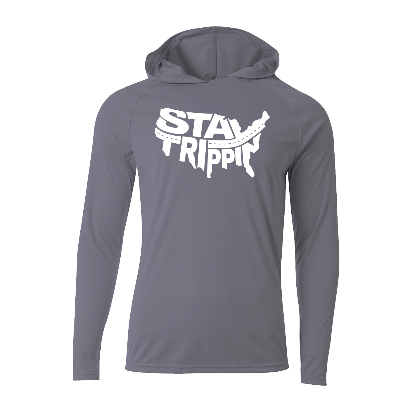 #STAYTRIPPIN USA Performance Long Sleeve Hoodie