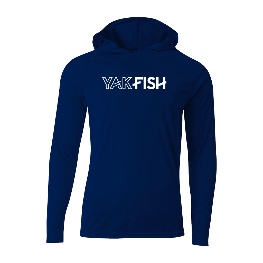 #YAKFISH Performance Long Sleeve Hoodie