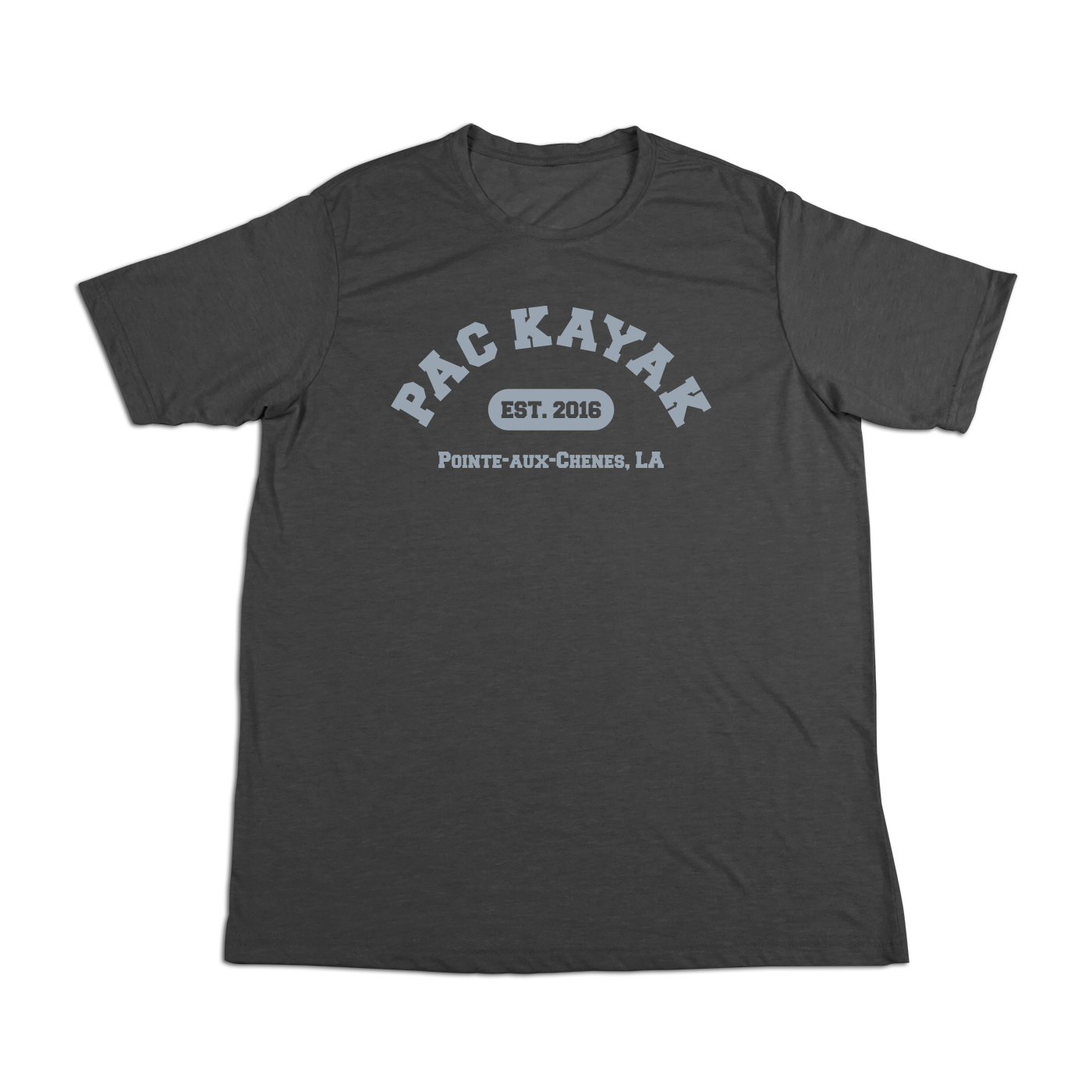 #PACKAYAK Soft Short Sleeve Shirt - Gray Print