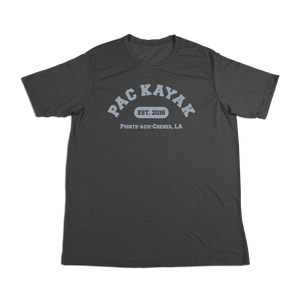 #PACKAYAK Soft Short Sleeve Shirt - Gray Print