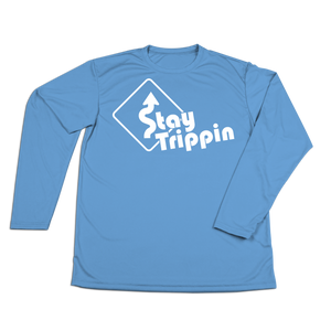 #STAYTRIPPIN Sign Performance Long Sleeve Shirt - Hat Mount for GoPro