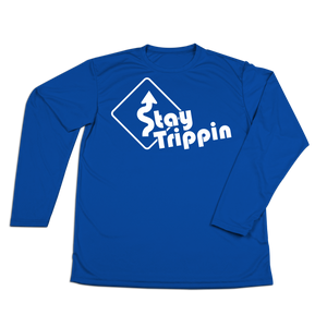 #STAYTRIPPIN Sign Performance Long Sleeve Shirt - Hat Mount for GoPro