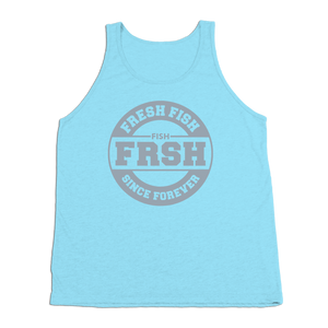 #FRESHFISH TriBlend Tank Top - Gray Print