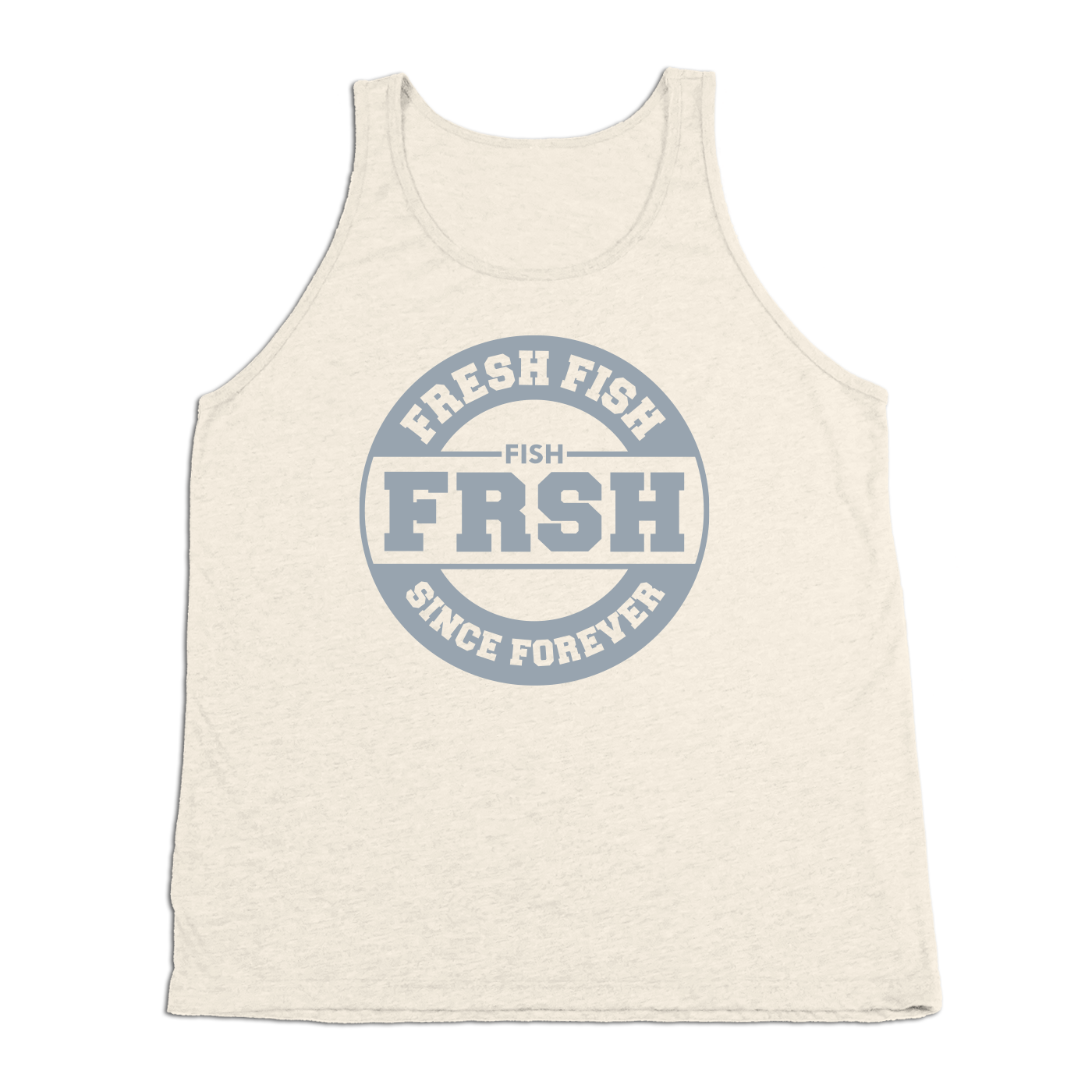 #FRESHFISH TriBlend Tank Top - Gray Print