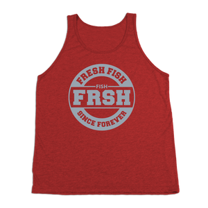 #FRESHFISH TriBlend Tank Top - Gray Print