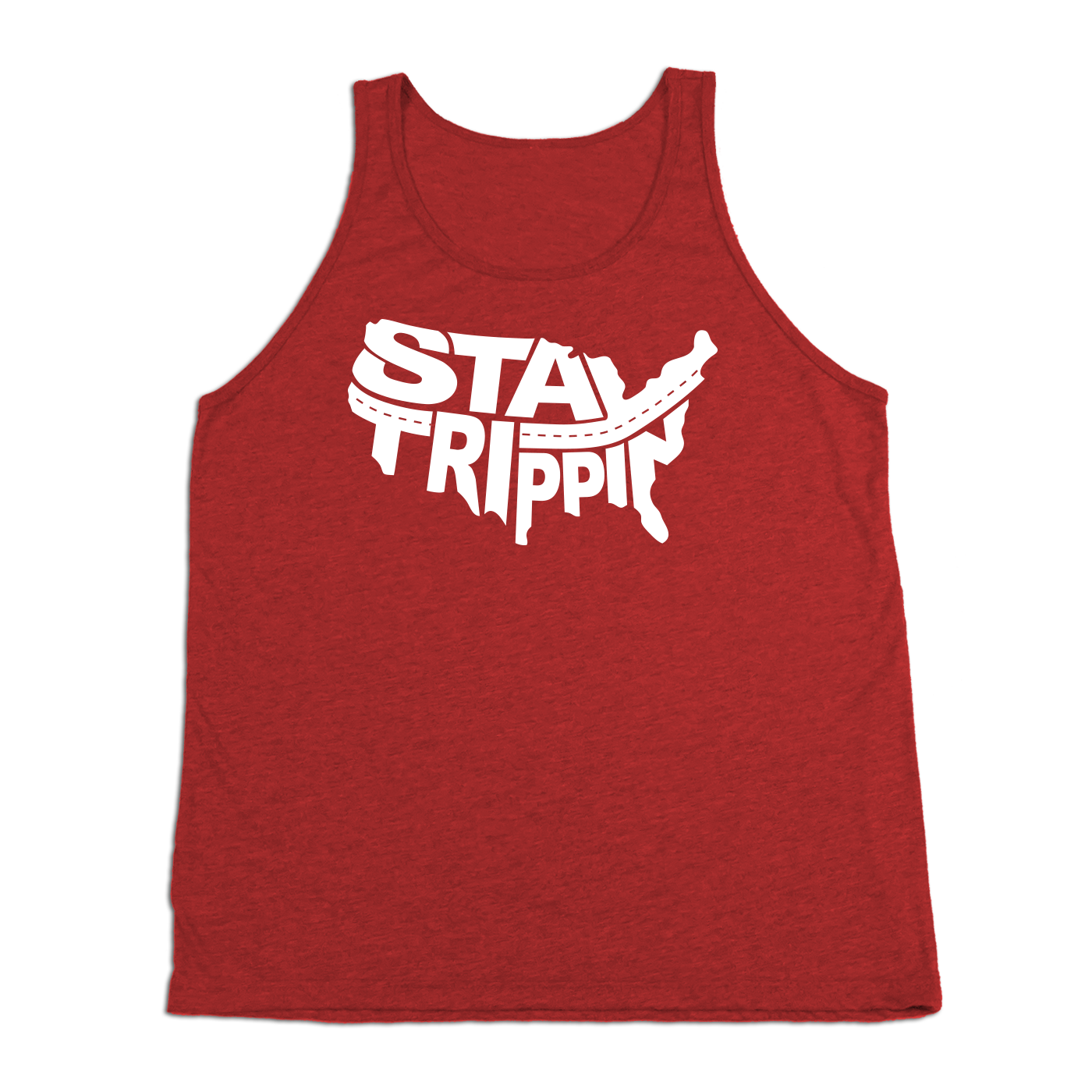 #STAYTRIPPIN USA Tank Top - Hat Mount for GoPro